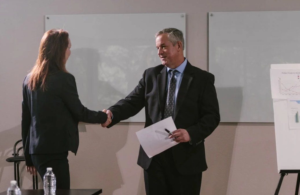 presenting documents